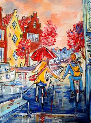 Elena Polyakova - Wandeling in Amsterdam verkocht voor € 115!