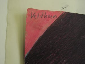 Aat Veldhoen - Bijzondere Gem.Techniek "Moeder en kind en Clown (Aat)" gesigneerd kopen? Bied vanaf 79!