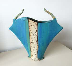 Ed Meissenberg - Kunst Keramisch Unica Object verkocht voor € 65!