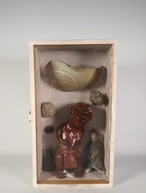 Pieter Haan - Assemblage, Zonder titel kopen? Bied vanaf 1!