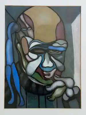 Leo Dooper - Portret - Jean Genet (1910-1986) verkauft für € 65!