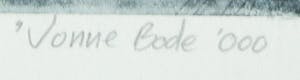Vonne Bode - Ets, Meeting kopen? Bied vanaf 1!