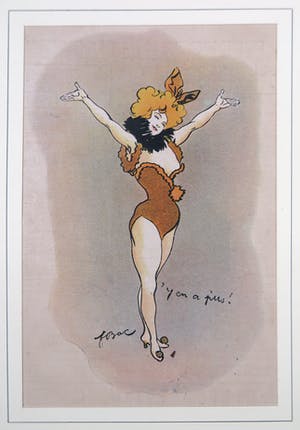 Paul Iribe - Lot met 1 litho en vier off-sets van Franse Kunstenaars kopen? Bied vanaf 1!