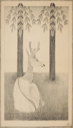 Samuel Jessurun de Mesquita - Litho, Barasingha-hert kopen? Bied vanaf 60!