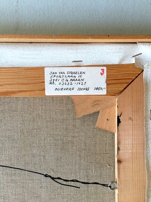 Jan van Straelen - "Blauwe Landschappen" - Pendant op doek, Ingelijst kopen? Bied vanaf 180!