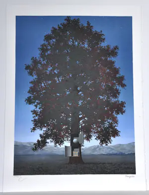 Rene Magritte - (naar), La voix du sang, Lithografie, 77,5x57,5 cm kopen? Bied vanaf 550!