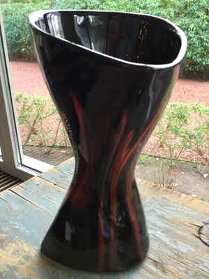 Vallauris Keramiek - Vintage vaas. verkocht voor € 10!