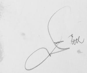 Franscz Witte - Acryl en krijt op papier, Figuur staand kopen? Bied vanaf 1!