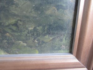 Niet of onleesbaar gesigneerd - hoeve in bewolkt landschap kopen? Bied vanaf 1!