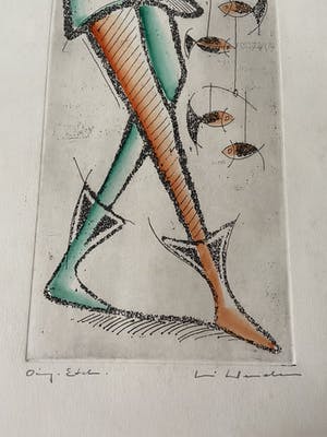 Niet of onleesbaar gesigneerd - "Wenden?" kopen? Bied vanaf 1!