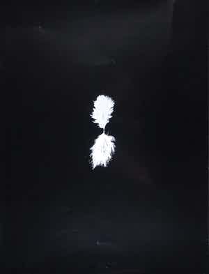 Henk Peeters - Zeefdruk, Het Veertje (inclusief veertje) verkocht voor € 250!