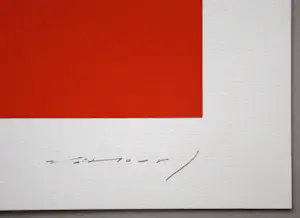 Aurelie Nemours - L' Arbre - Zeefdruk in beperkte oplage - 1990 - Handgesigneerd en genummerd kopen? Bied vanaf 700!