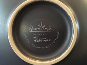 Rosenthal - Gilbert Portanier gesigneerd kopen? Bied vanaf 85!