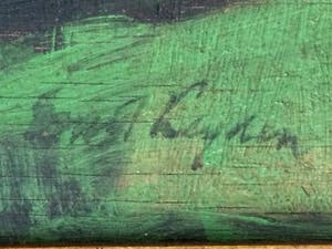 Ernst Leyden - olieverf schilderij kopen? Bied vanaf 625!