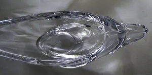 Niet of onleesbaar gesigneerd - Design kristallen dolfijn van "Art Vannes France". kopen? Bied vanaf 1!