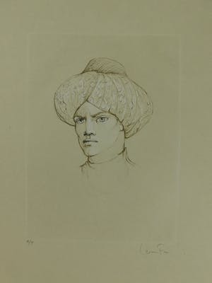 Leonor Fini - Man with turban kopen? Bied vanaf 25!