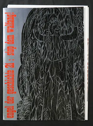 Helmut Andreas Paul Grieshaber - HAP Grieshaber - Engel der Geschichte 21: stop dem walfang! kopen? Bied vanaf 1!