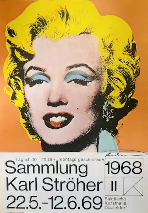 Andy Warhol - Oorspronkelijke affiche 1968. kopen? Bied vanaf 150!