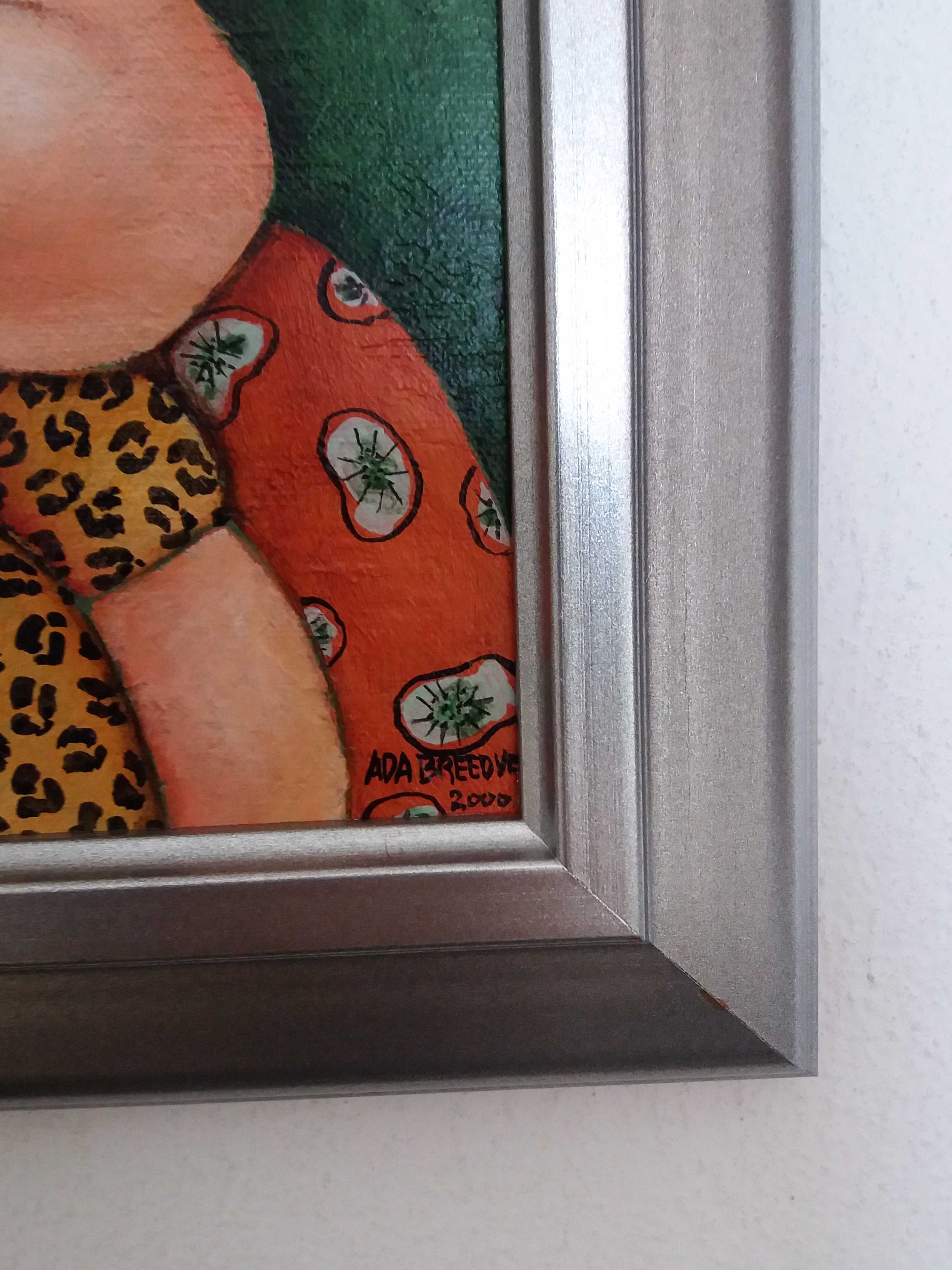 Ada Breedveld - twee dames met bloem kopen? Bied vanaf 225!