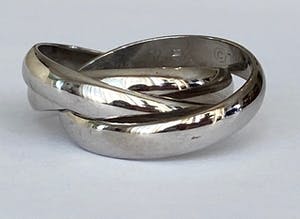 Cartier- Witgouden ring kopen? Bied vanaf 700!