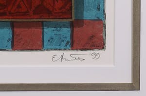 Eric Toebosch - Zeefdruk, Angeli - Ingelijst kopen? Bied vanaf 35!