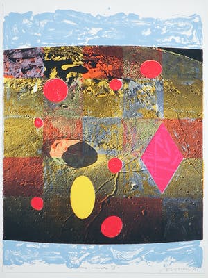 Jelis van Dolderen - Zeefdruk, Luna Colarete IV kopen? Bied vanaf 1!