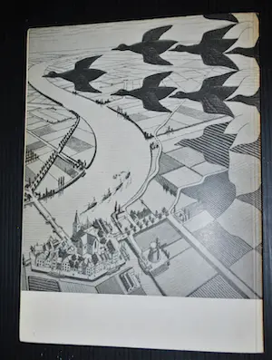 M.C. Escher - zeldzame catalogus 1954 Stedelijk Museum nr.118 - & ingelijst werk uit 1970 - kopen? Bied vanaf 175!