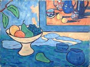 Jan Willem Versteeg - Still life with lemon and oranges verkocht voor € 85!