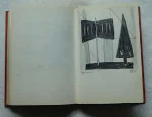 George Degenhart - 86 Gesigneerde tekeningen in een Schetsboek - 1991 kopen? Bied vanaf 100!