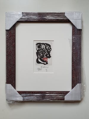 Karel Appel - Suite à deux (met Pierre Alechinsky) in schitterende lijst kopen? Bied vanaf 600!