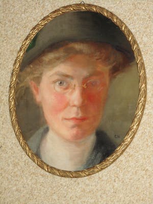 Cornelia Hioolen - Olieverfschilderij - Portret van Dame kopen? Bied vanaf 65!