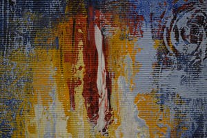 Niet of onleesbaar gesigneerd - Metro - Abstract Blue kopen? Bied vanaf 1!