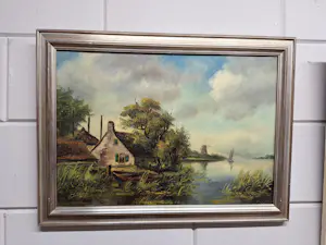 Hero Hette Ros - Hollands Polderlandschap kopen? Bied vanaf 50!