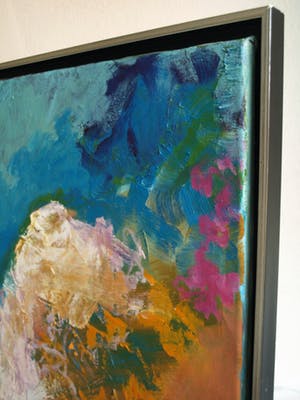 Jasmin Genzel - Olieverf op doek , GROOT en goed ingelijst– 136 x 105 cm - 1996 kopen? Bied vanaf 250!