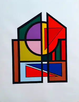 Guy Vandenbranden - Cathédrale de la lumiere vendu pour 290€ !