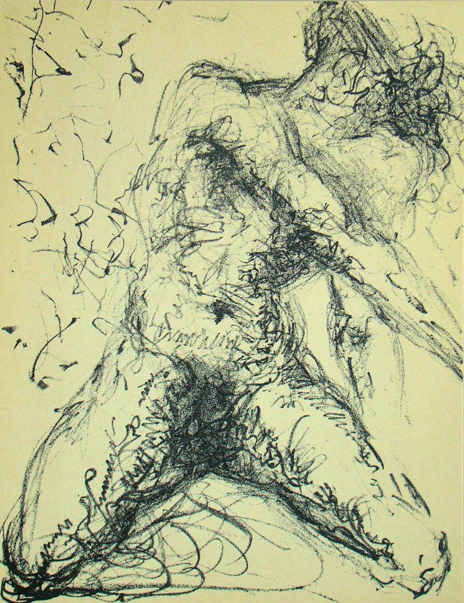 AcheterSalvador Dali - Nu Gris - 1967 - Originele litho? Enchérissez de 80!