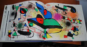 Joan Miro - 2 grote litho's in boekwerk uitgave Maeght & extra catalogus kopen? Bied vanaf 150!