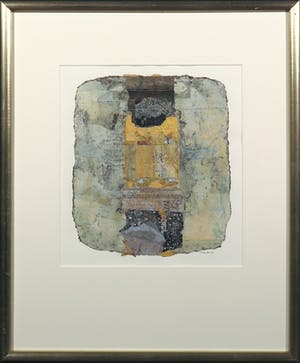 Jenny Das - Collage, Zonder titel - Ingelijst kopen? Bied vanaf 1!