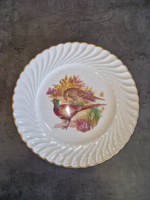 Niet of onleesbaar gesigneerd - bord met vogels kopen? Bied vanaf 1!