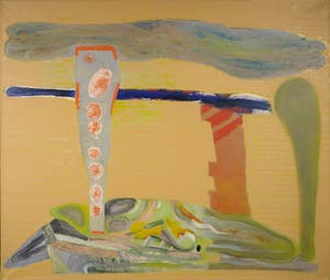 Jan Dekker - Acryl op doek, Zonder titel (Groot) kopen? Bied vanaf 1!