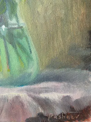 Niet of onleesbaar gesigneerd - vaas met rozen kopen? Bied vanaf 1!