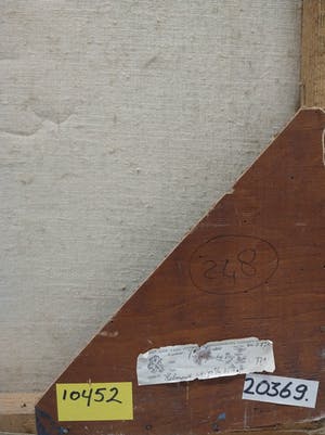 Jo Manders - 'Kompositie II' - Olieverf 1974 kopen? Bied vanaf 350!