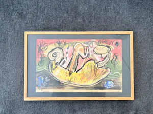 Lucebert - “Vroeg Dierlijk Leven”, signed & dated 1948, mixed media on paper kopen? Bied vanaf 2250!