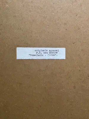 Jan den Hengst - doorkijkje te Corsica: Bonefacio kopen? Bied vanaf 95!