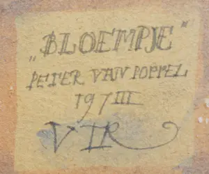 Peter van Poppel - Bloempje kopen? Bied vanaf 350!