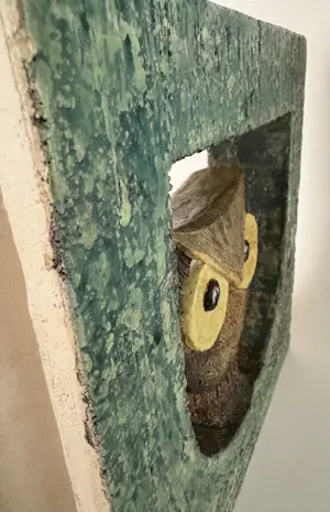 Faience- en Tegelfabriek Westraven - Tegel Uil kopen? Bied vanaf 100!