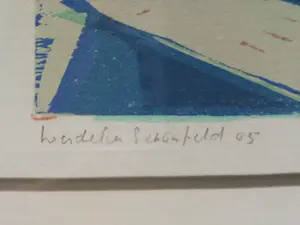 Wendelien Schonfeld - Ingelijste houtsnede "De Rijnzaal" Arnhem kopen? Bied vanaf 120!