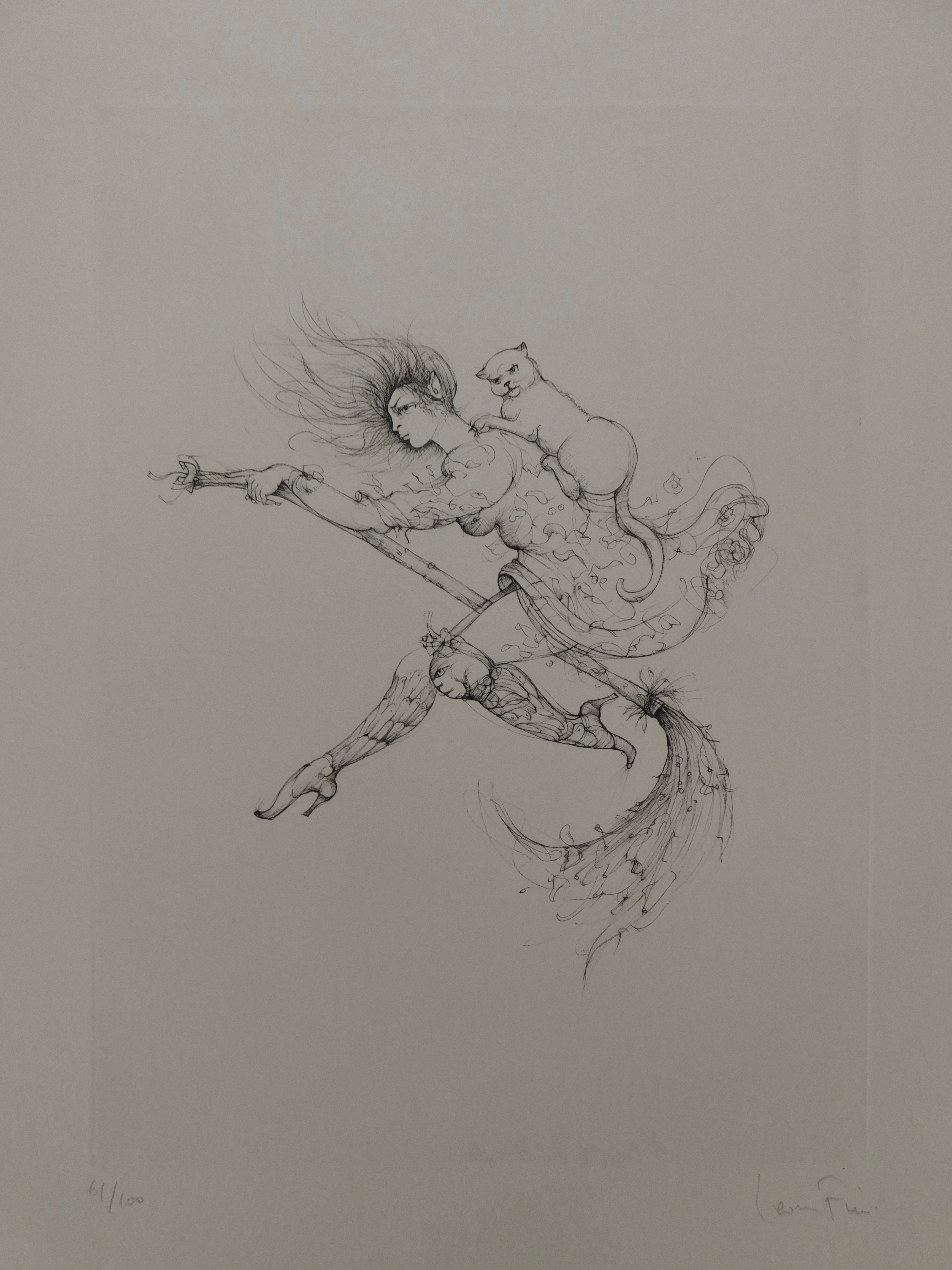 Leonor Fini - La Sorcière sur le Balai kopen? Bied vanaf 60!