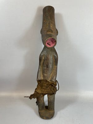 Fang - Old African statue from the Fang - Gabon. kopen? Bied vanaf 45!