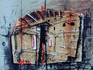 Gerti Bierenbroodspot - Litho: Oplontis - 1987 verkocht voor € 75!